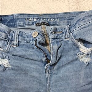 American Eagle Outfitters Light Wash Boyfriend Jeans